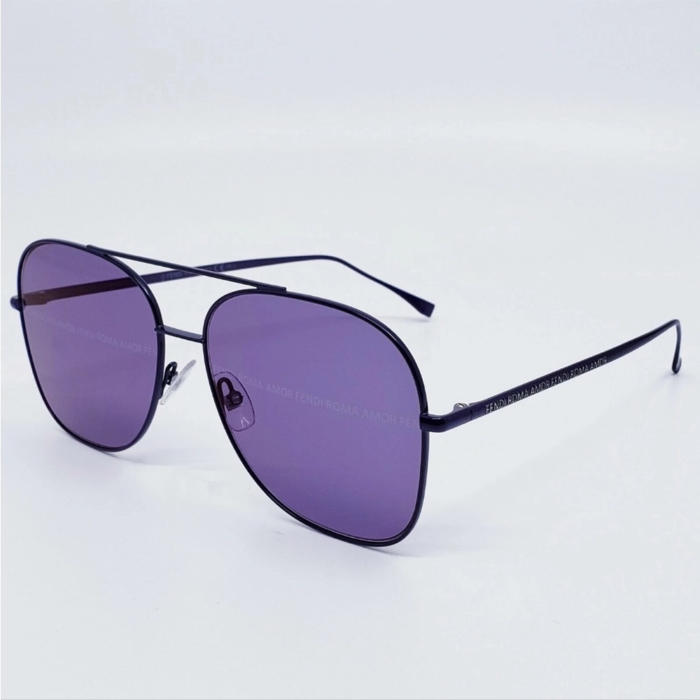 FENDI ROMA AMOR FF 0378/GS Violet Sunglasses